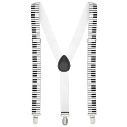 Podväzky - čierno-biele podväzky